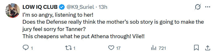 Disturbing Testimony From Mom Of FedEx Driver Who Slew Athena Strand As Jury Sees Childhood Photos