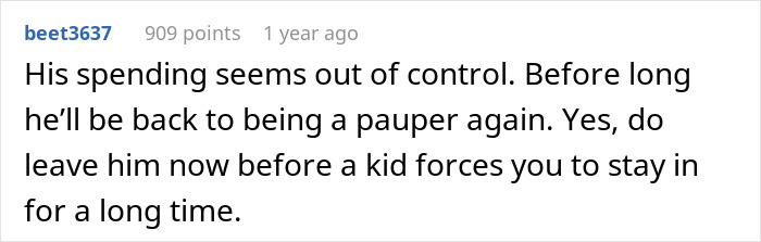 Guy Starts Acting Like An Entitled Rich Jerk After Winning Some Money, Tells Wife She Needs Plastic Surgery