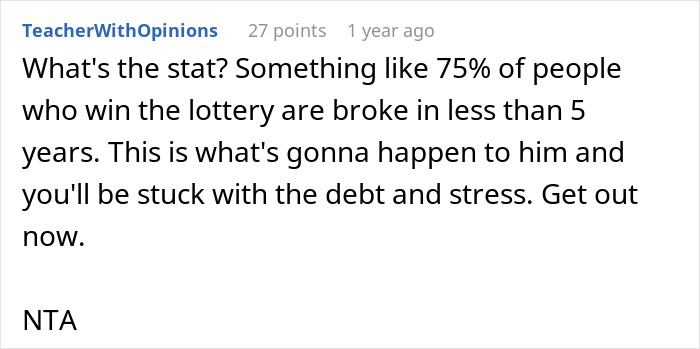 Guy Starts Acting Like An Entitled Rich Jerk After Winning Some Money, Tells Wife She Needs Plastic Surgery