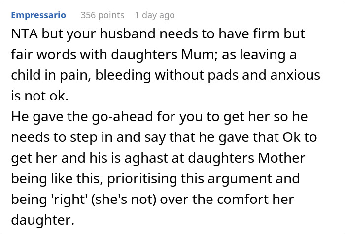 Cruel Mom Says 10YO Should &ldquo;Tough It Out&rdquo; When She Gets Her Period, Horrified Stepmom Intervenes