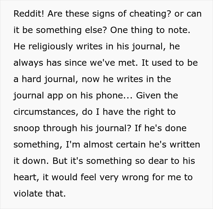 Woman Heartbroken After Reading Fianc&eacute;&rsquo;s Journal, Realizes The Affair She Suspected Is Depression