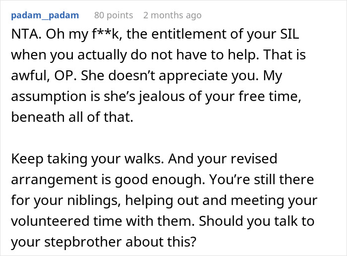 Relative Moves In With SIL To Help Her With Kids, Then Gets Offensive Mockery From Her In Return