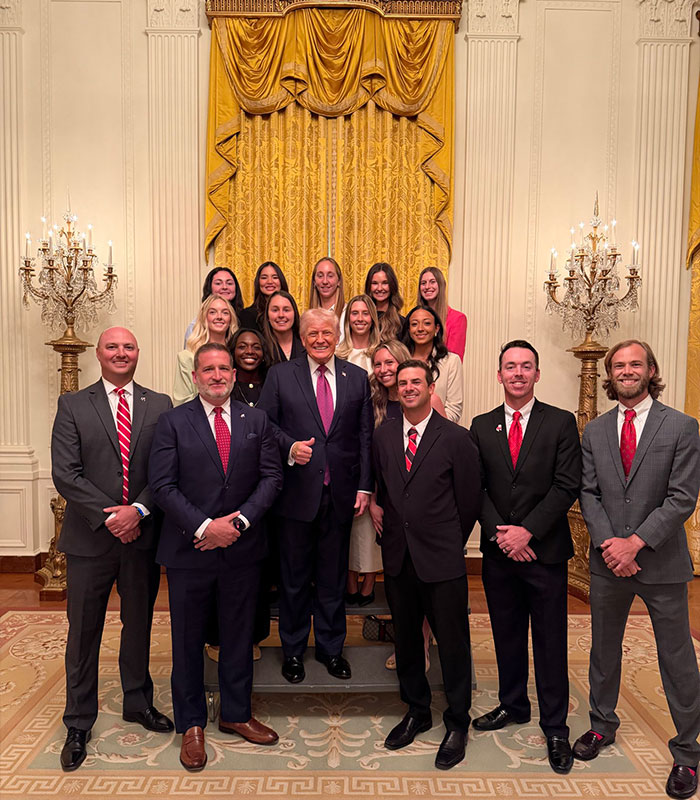 “Had To Triple Check”: Detail In White House Photo With Georgia Women’s Tennis Sparks Criticism