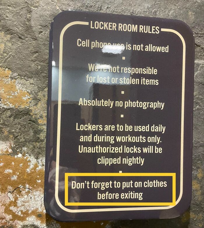 &ldquo;Underwear Must Be Worn&rdquo;: 65 Oddly Specific Rules That Have You Wondering Which Idiot Inspired Them