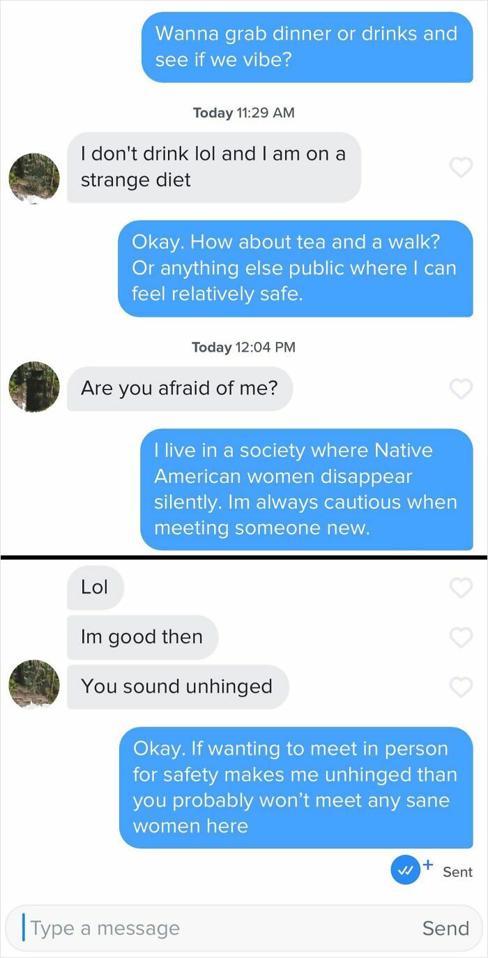 60 Unhinged Chats Women Had On Dating Apps That Might Convince You To Stay Single