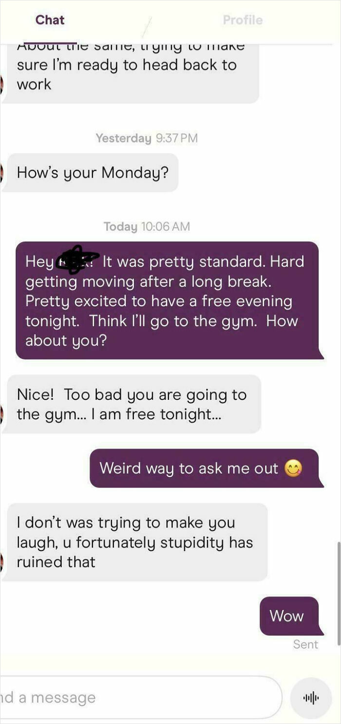 60 Unhinged Chats Women Had On Dating Apps That Might Convince You To Stay Single