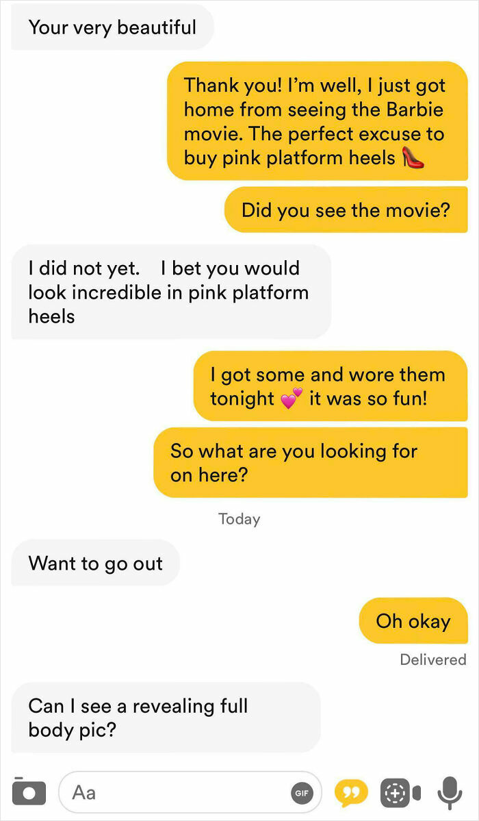 60 Unhinged Chats Women Had On Dating Apps That Might Convince You To Stay Single