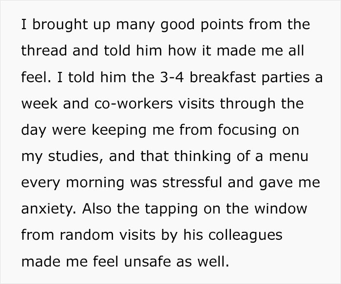 Husband Blows Up At Wife When She Confronts Him About Having To Cook Breakfast For His Colleagues