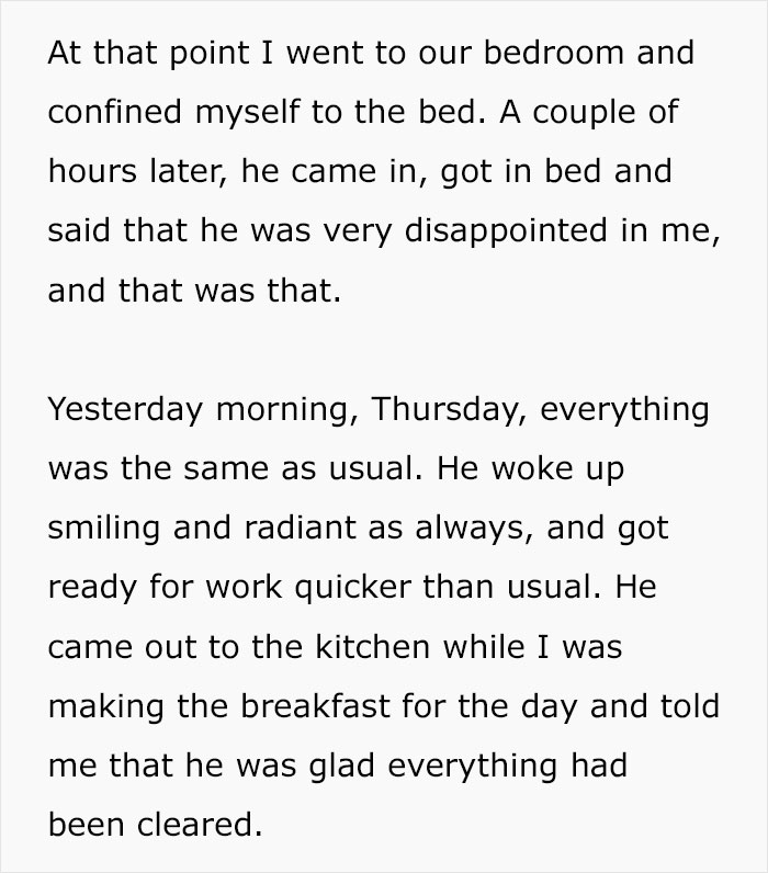 Husband Blows Up At Wife When She Confronts Him About Having To Cook Breakfast For His Colleagues