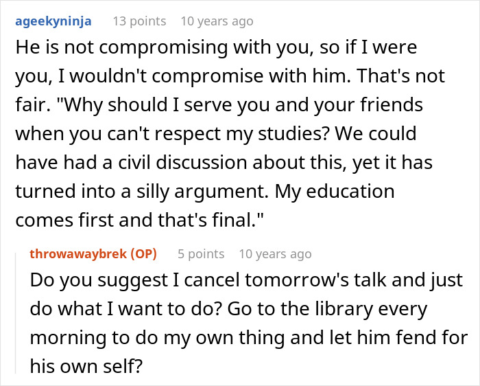Husband Blows Up At Wife When She Confronts Him About Having To Cook Breakfast For His Colleagues