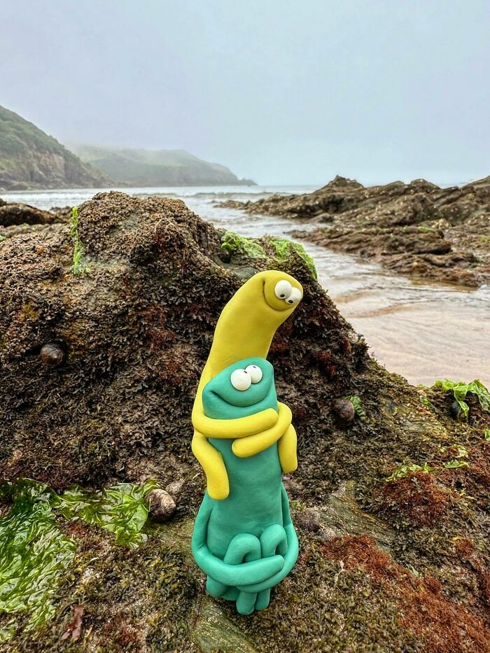 This Artist Hand-Sculpts Adorably Wonky Creatures With Their Own Personalities (50 Pics)