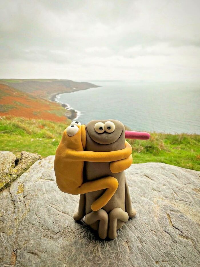This Artist Hand-Sculpts Adorably Wonky Creatures With Their Own Personalities (50 Pics)