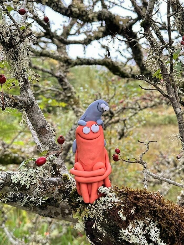 This Artist Hand-Sculpts Adorably Wonky Creatures With Their Own Personalities (50 Pics)