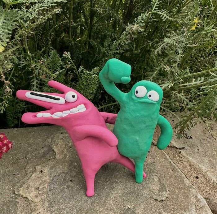 This Artist Hand-Sculpts Adorably Wonky Creatures With Their Own Personalities (50 Pics)