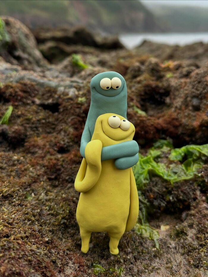 This Artist Hand-Sculpts Adorably Wonky Creatures With Their Own Personalities (50 Pics)
