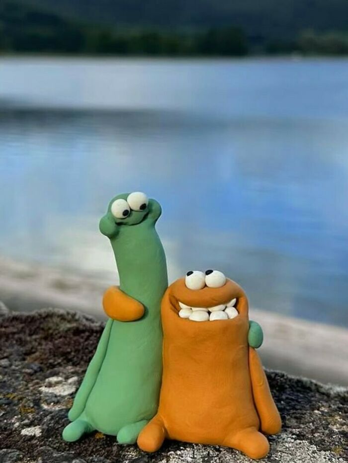 This Artist Hand-Sculpts Adorably Wonky Creatures With Their Own Personalities (50 Pics)