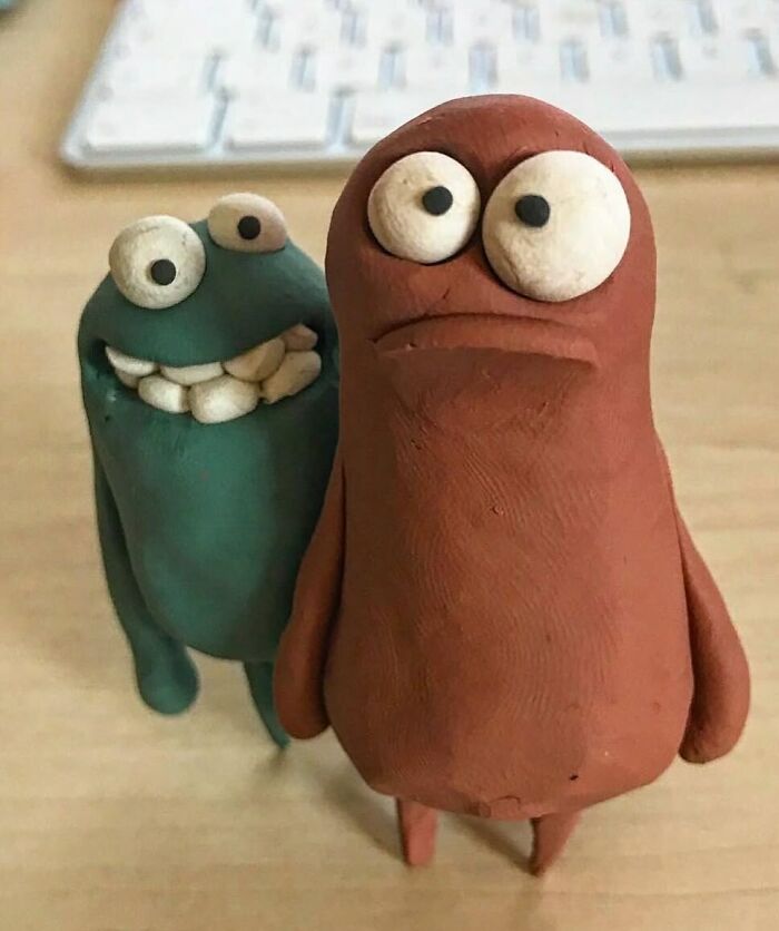 This Artist Hand-Sculpts Adorably Wonky Creatures With Their Own Personalities (50 Pics)