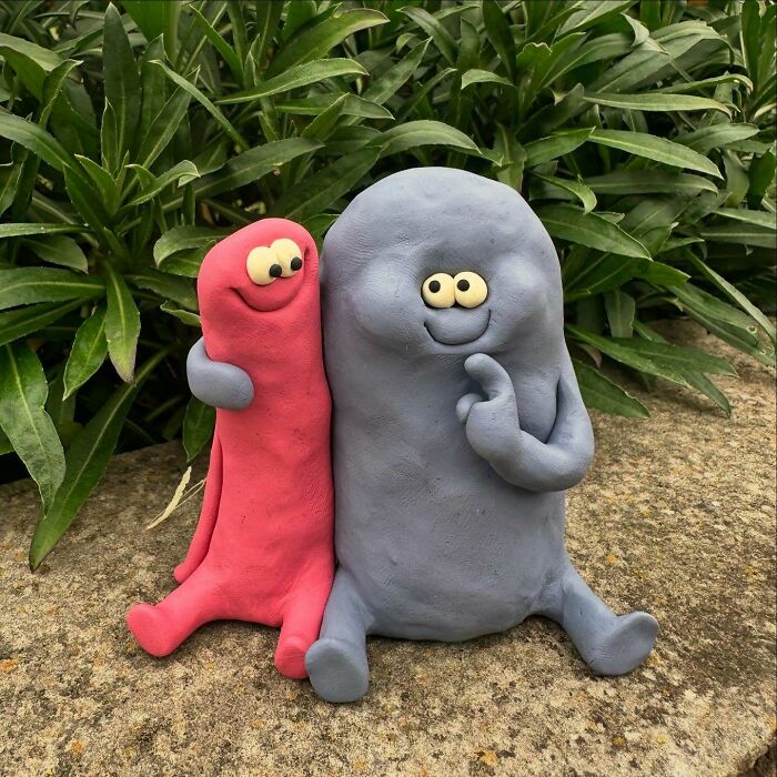 This Artist Hand-Sculpts Adorably Wonky Creatures With Their Own Personalities (50 Pics)