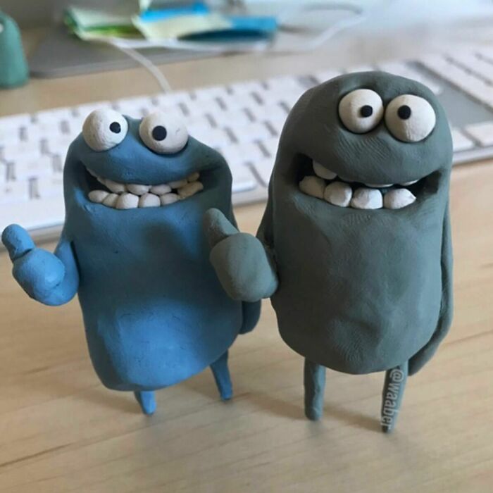 This Artist Hand-Sculpts Adorably Wonky Creatures With Their Own Personalities (50 Pics)