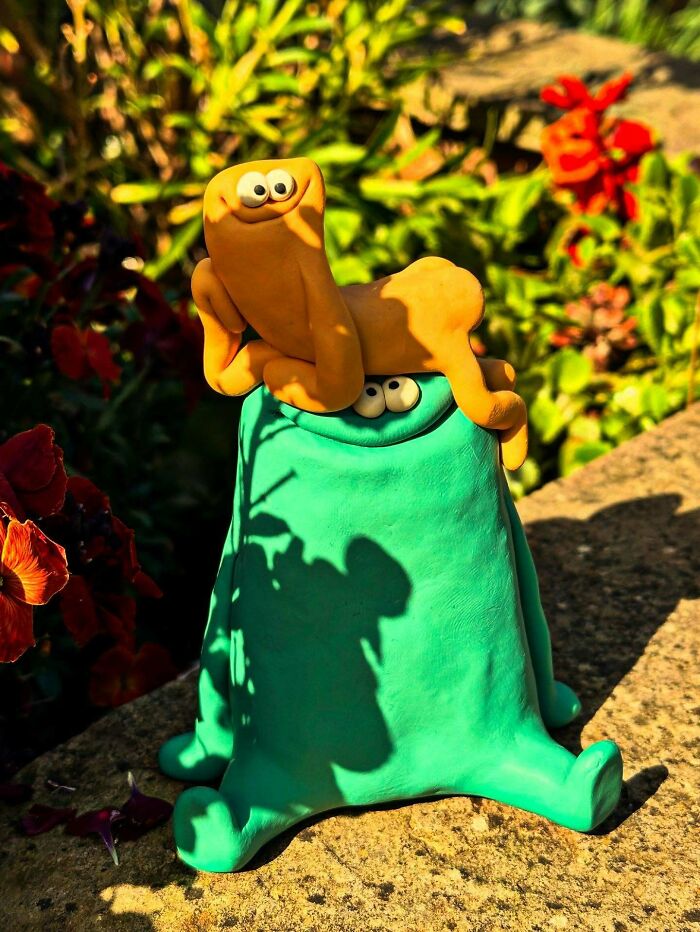 This Artist Hand-Sculpts Adorably Wonky Creatures With Their Own Personalities (50 Pics)