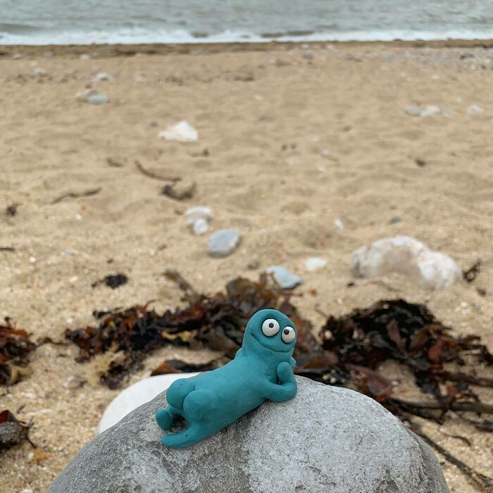 This Artist Hand-Sculpts Adorably Wonky Creatures With Their Own Personalities (50 Pics)