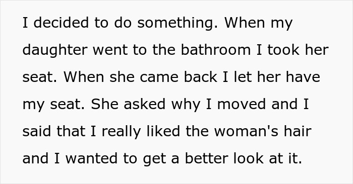 Woman Refuses To Move Her Hair On Plane, Dad Figures Out How To Make Her Super Uncomfortable