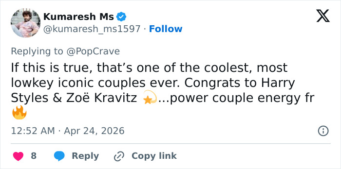 Harry Styles And Zo&euml; Kravitz Are Engaged, And Fans Are All Saying The Same Thing