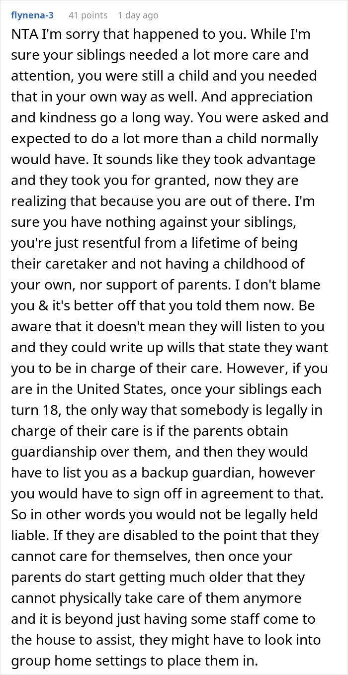 “They Never Thought I’d Move Out”: Parents Expect Teen To Sacrifice Life For Disabled Siblings