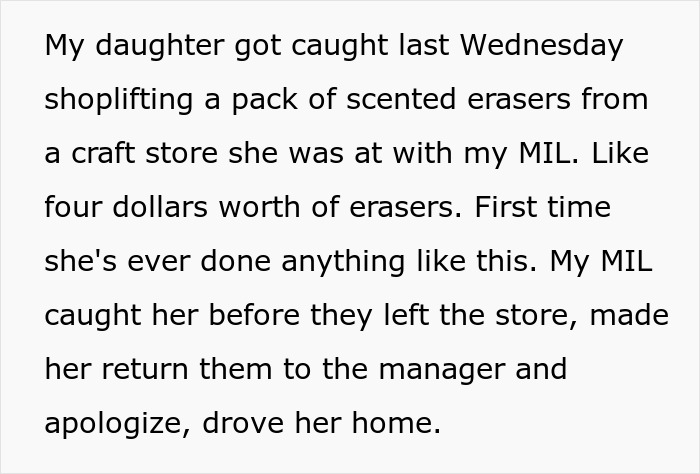 MIL’s Idea Of Punishment For 10-Year-Old Girl Leaves Mom Baffled And Stunned: “She Loses All Visitation”