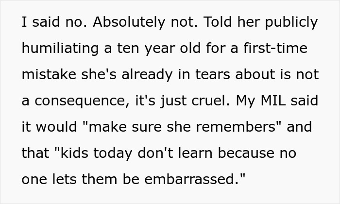 MIL’s Idea Of Punishment For 10-Year-Old Girl Leaves Mom Baffled And Stunned: “She Loses All Visitation”