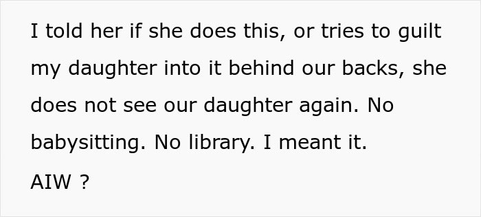 MIL’s Idea Of Punishment For 10-Year-Old Girl Leaves Mom Baffled And Stunned: “She Loses All Visitation”