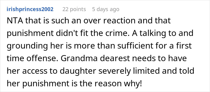 MIL’s Idea Of Punishment For 10-Year-Old Girl Leaves Mom Baffled And Stunned: “She Loses All Visitation”