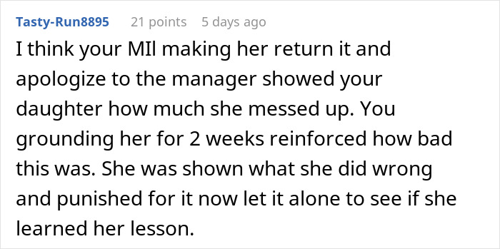 MIL’s Idea Of Punishment For 10-Year-Old Girl Leaves Mom Baffled And Stunned: “She Loses All Visitation”