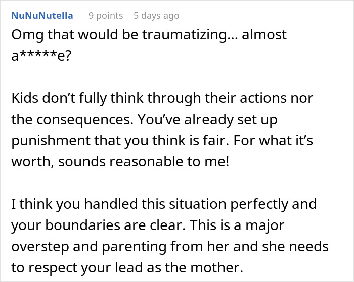 MIL’s Idea Of Punishment For 10-Year-Old Girl Leaves Mom Baffled And Stunned: “She Loses All Visitation”