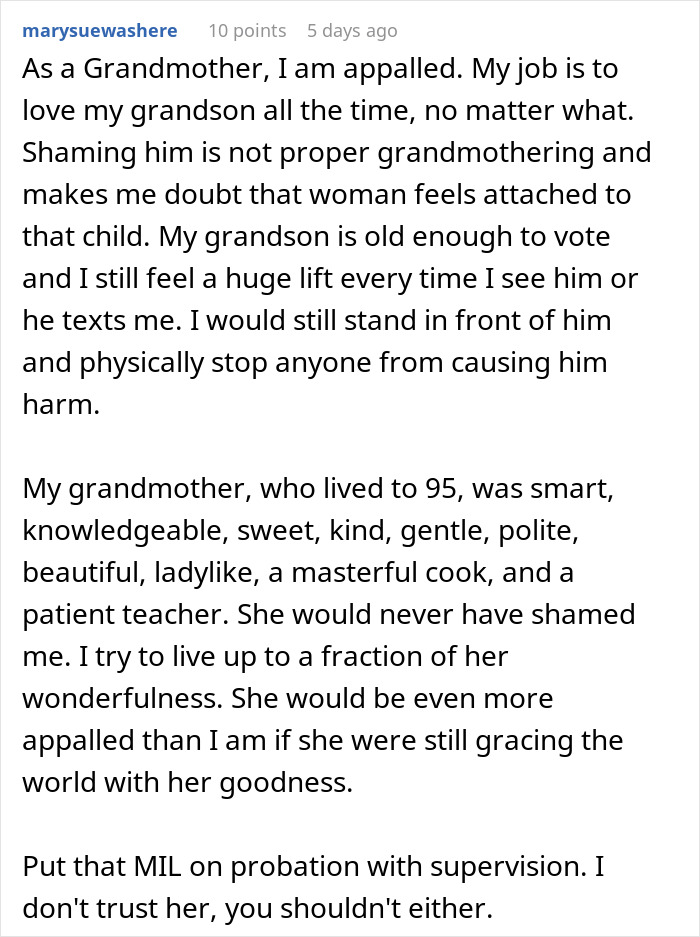 MIL’s Idea Of Punishment For 10-Year-Old Girl Leaves Mom Baffled And Stunned: “She Loses All Visitation”
