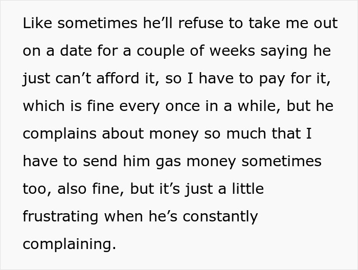 Woman Wonders If Boyfriend’s Financial Situation Is Enough Reason To Dump Him
