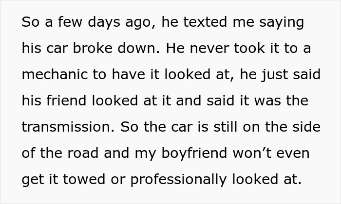 Woman Wonders If Boyfriend’s Financial Situation Is Enough Reason To Dump Him