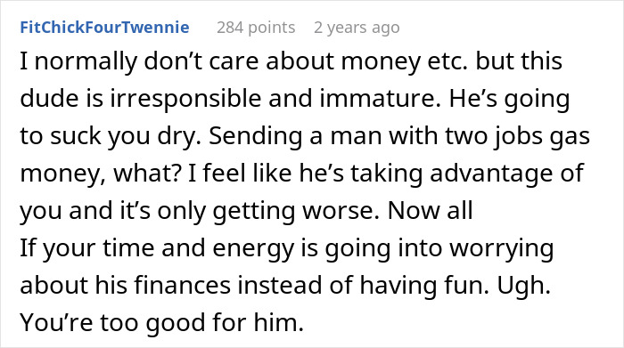 Woman Wonders If Boyfriend’s Financial Situation Is Enough Reason To Dump Him