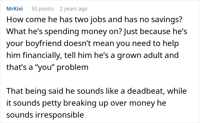 Woman Wonders If Boyfriend’s Financial Situation Is Enough Reason To Dump Him