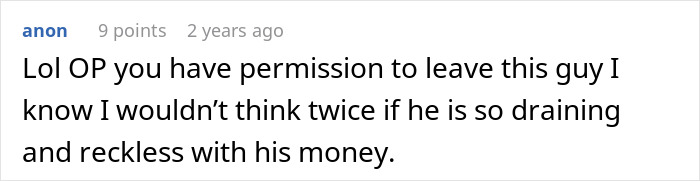 Woman Wonders If Boyfriend’s Financial Situation Is Enough Reason To Dump Him