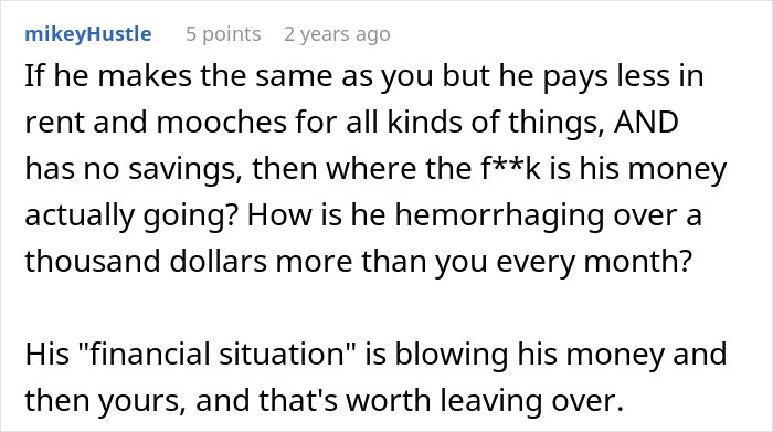 Woman Wonders If Boyfriend’s Financial Situation Is Enough Reason To Dump Him