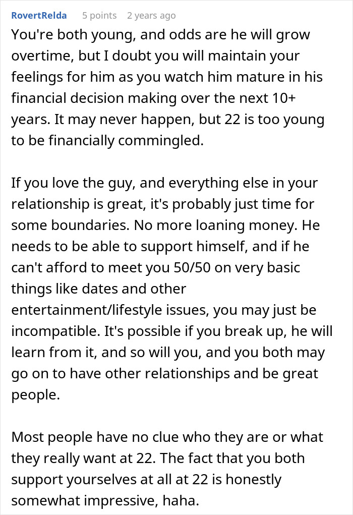 Woman Wonders If Boyfriend’s Financial Situation Is Enough Reason To Dump Him