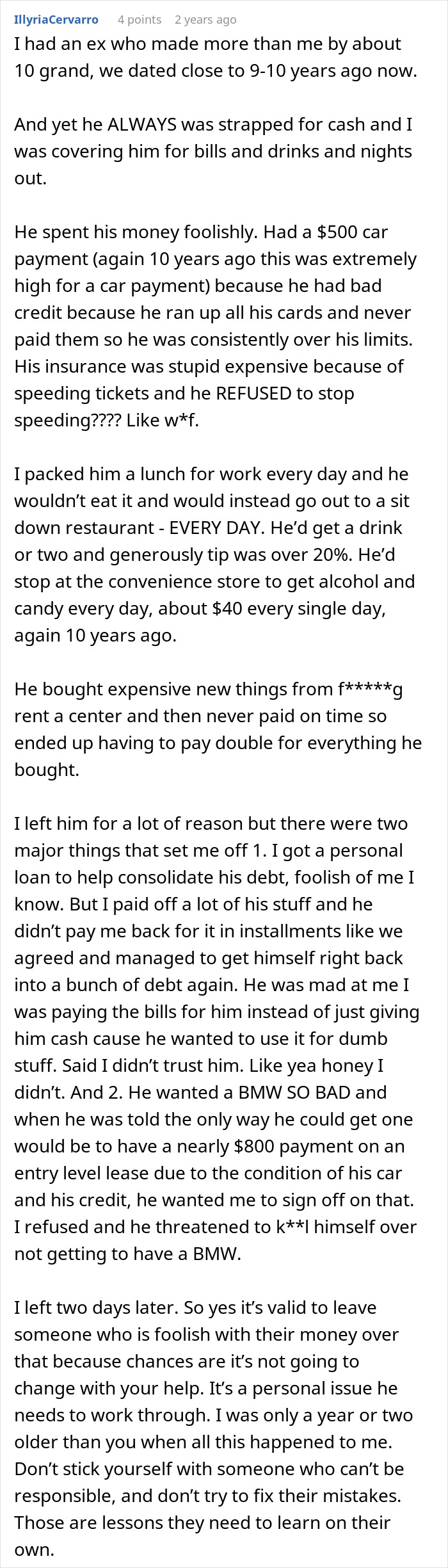 Woman Wonders If Boyfriend’s Financial Situation Is Enough Reason To Dump Him