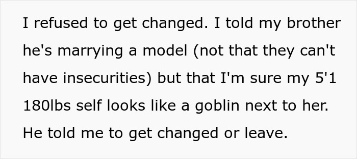 Groom Throws Out His Own Sis From The Wedding, Mad She Won&rsquo;t Change The Dress His Own Bride Picked