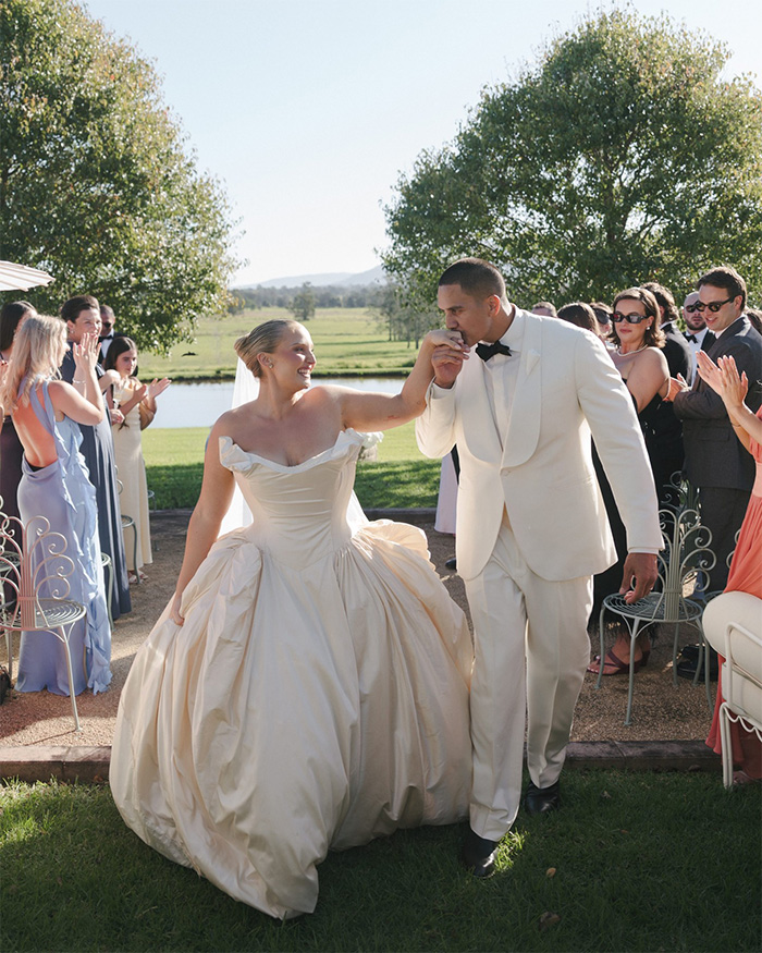 Plus-Size Model Sparks Renewed Backlash Over Her Wedding Dress After She Lands Vogue Magazine