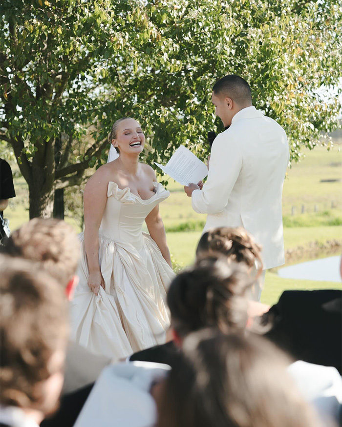 Plus-Size Model Sparks Renewed Backlash Over Her Wedding Dress After She Lands Vogue Magazine