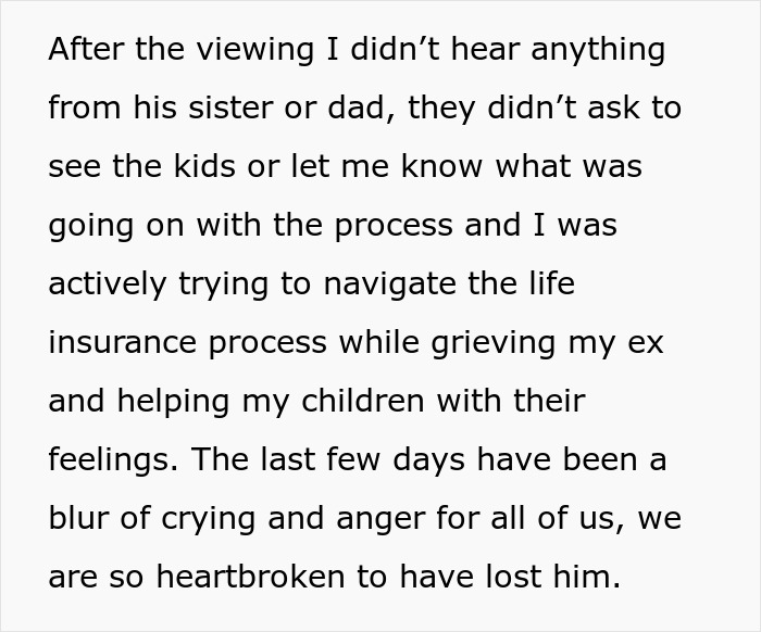 “Protect Your Kids”: Ex-FIL Refuses To Let Woman And Grandkids Come For Son’s Funeral, She’s Shocked