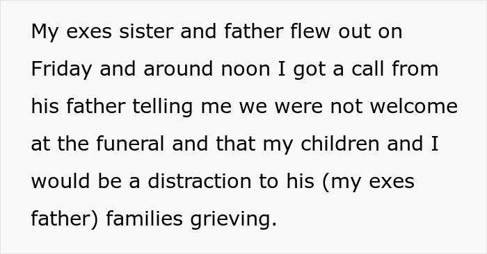 “Protect Your Kids”: Ex-FIL Refuses To Let Woman And Grandkids Come For Son’s Funeral, She’s Shocked