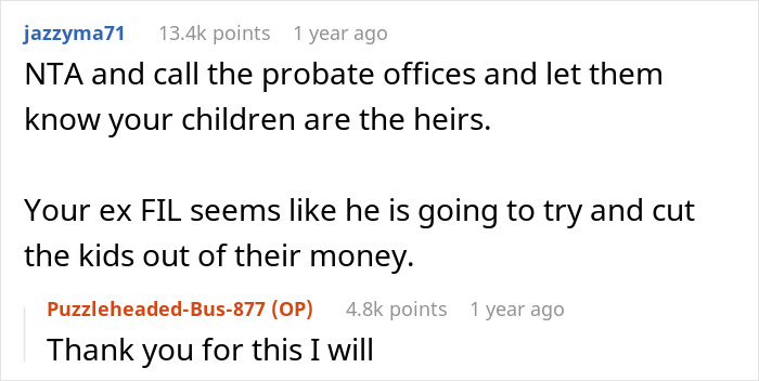 “Protect Your Kids”: Ex-FIL Refuses To Let Woman And Grandkids Come For Son’s Funeral, She’s Shocked