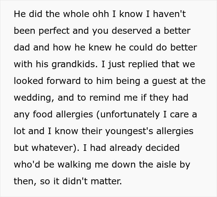 Woman Discovers Dad Had Trust Fund For All Kids But Her, Picks Brother To Walk Her Down The Aisle